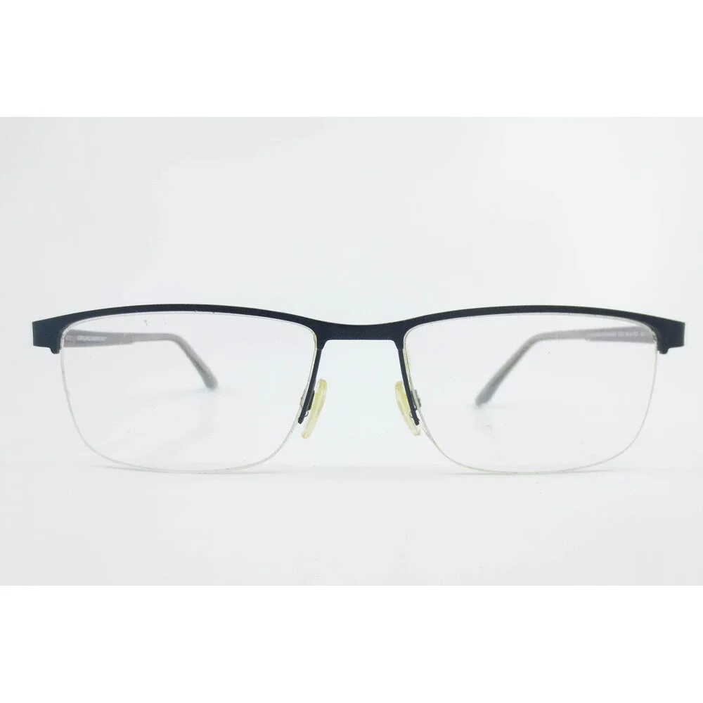 Kirkland Signature Henderson Teal Semi-Rimless Eyeglass Frames 58-18-150 KS